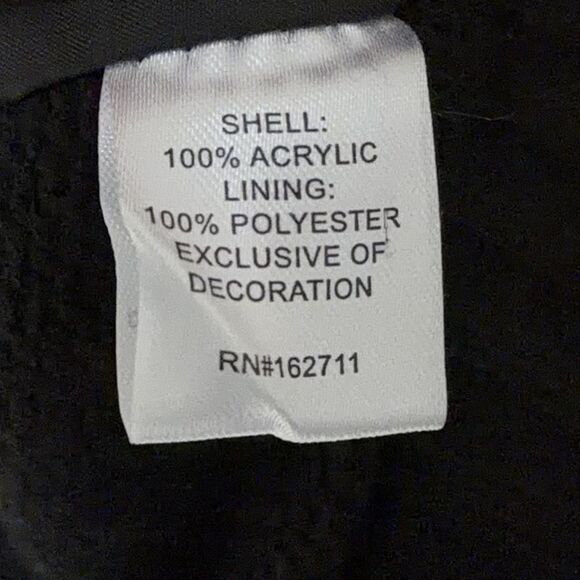 Blizzard Bay Black Knit Ugly Christmas Sweater Size XL - Picture 8 of 8